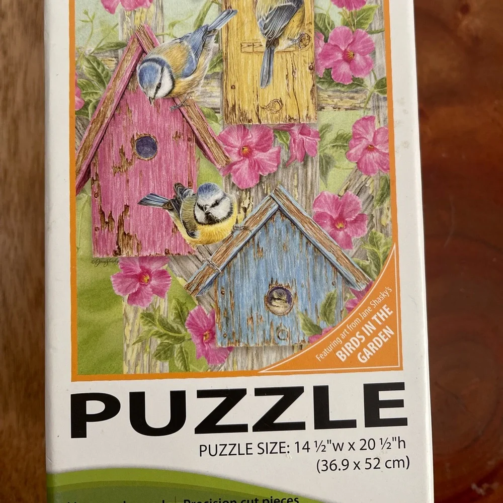 NEW Lang “Birds In The Garden” 300 Piece Puzzle